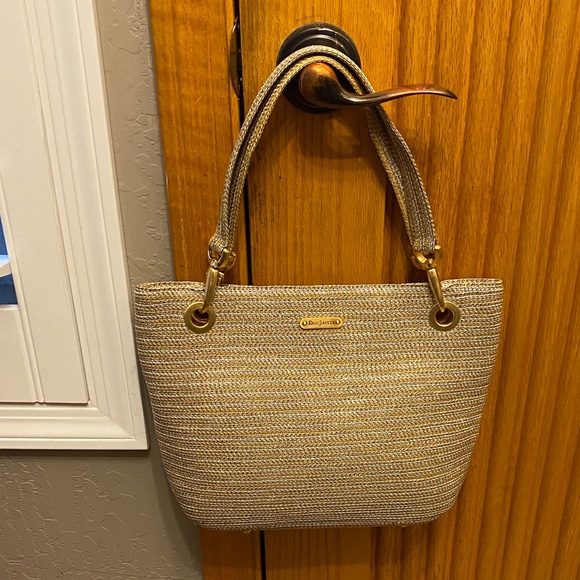 Eric Javits Metallic Tote Bag and Eric Javits squishy hat - Picture 3 of 14